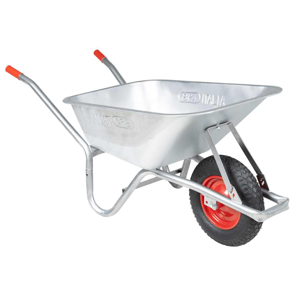 Wheelbarrow 90 l 150 kg galvanized steel and plastic - ooo 1 - number 1.