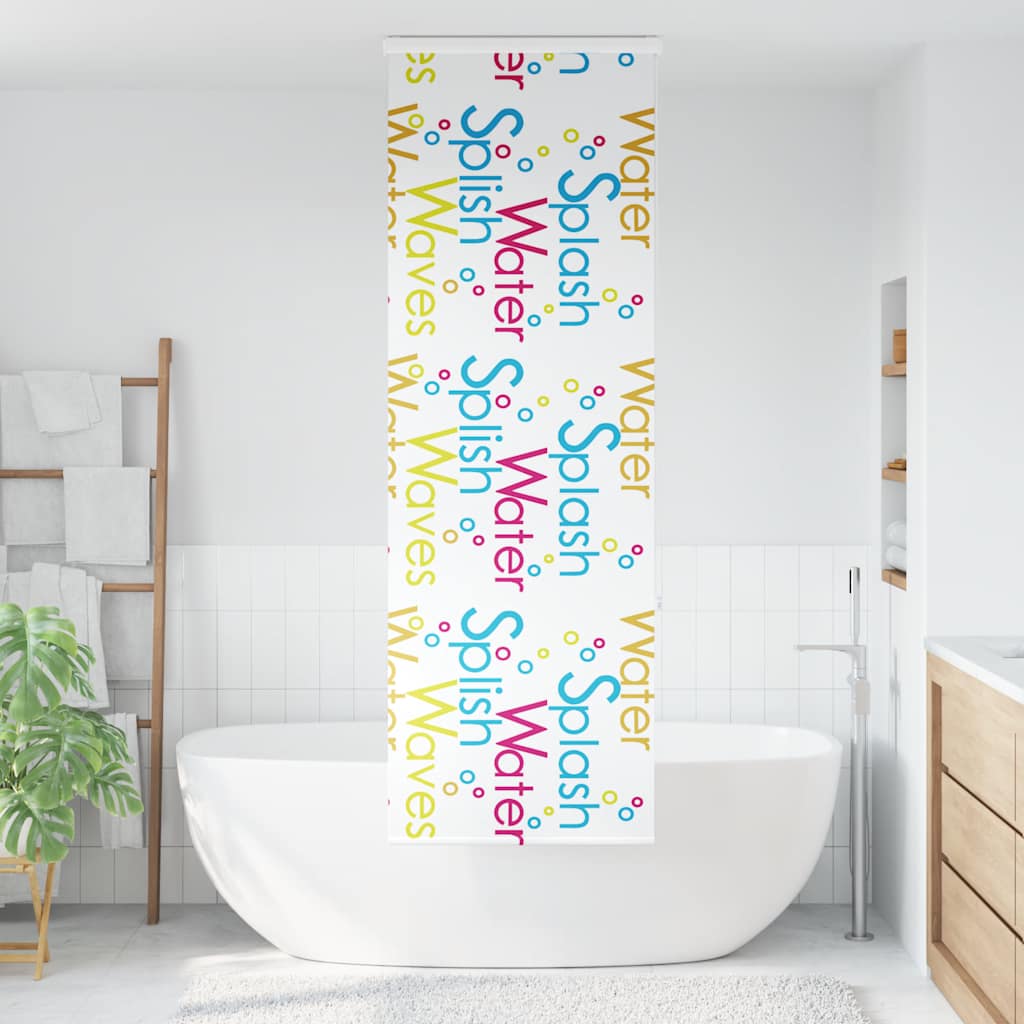 Rouleau de douche alite de tissu largeur 76 cm - splash, 80 x 240 cm, avec cassette - number 2.