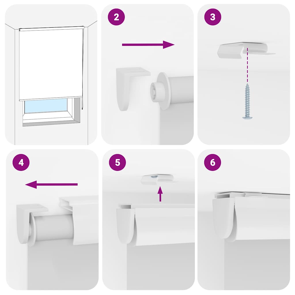 Rouleau de douche alite de tissu largeur 76 cm - splash, 80 x 240 cm, avec cassette - number 6.