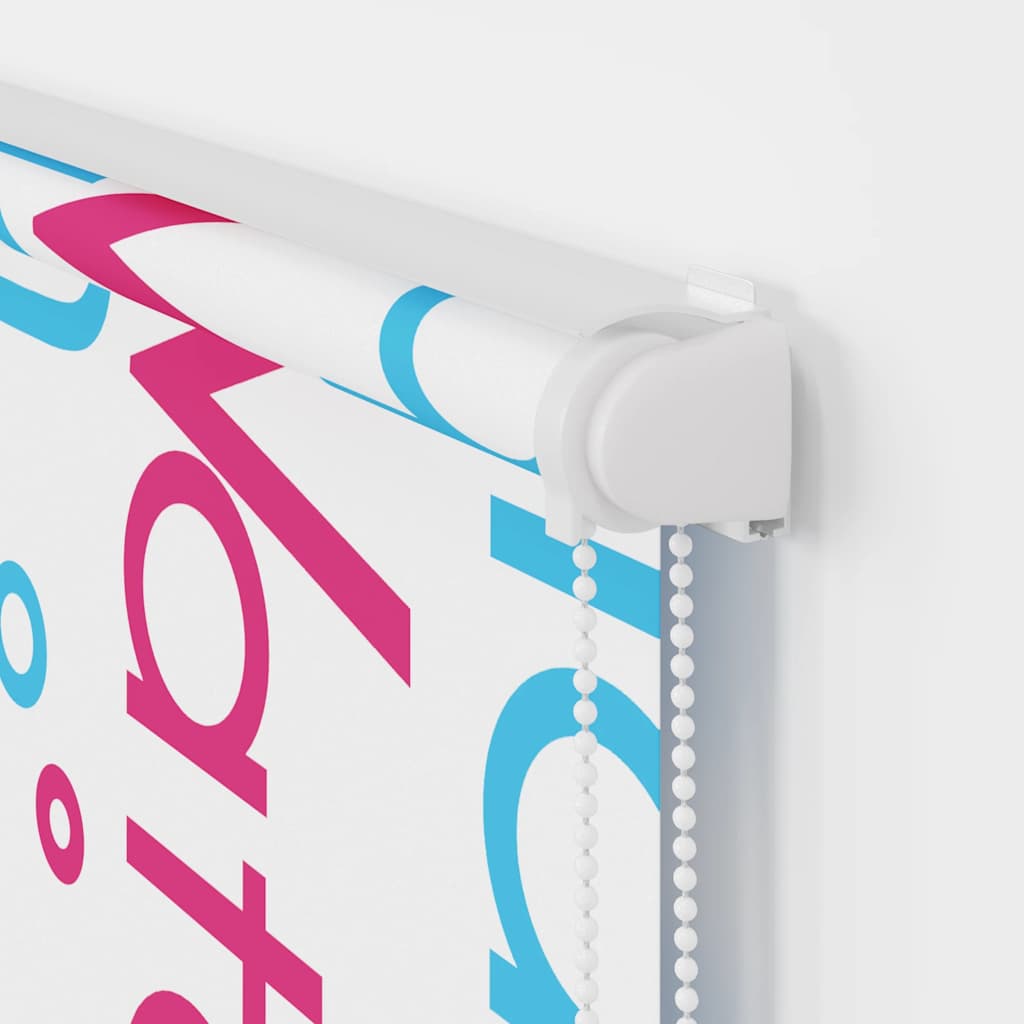 Rouleau de douche alite de tissu largeur 76 cm - splash, 80 x 240 cm, avec cassette - number 8.