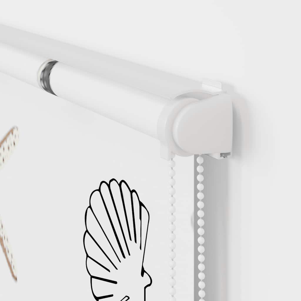 Rouleau de douche blindswidsh 66 cm - fruits de mer, 70 x 240 cm, avec cassette - number 8.