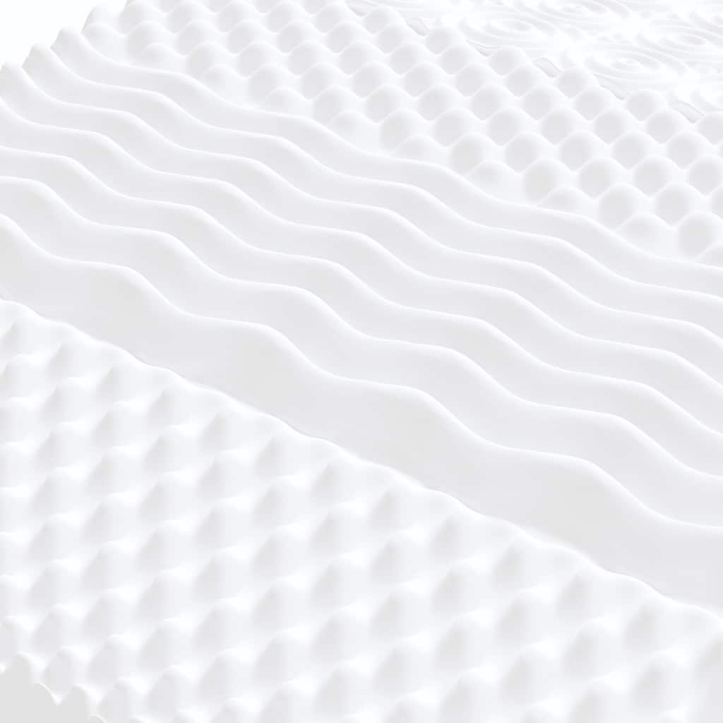 Skummadras til børn 80x160 cm 7 zoner hårdhed 20 ild hvid - number 5.