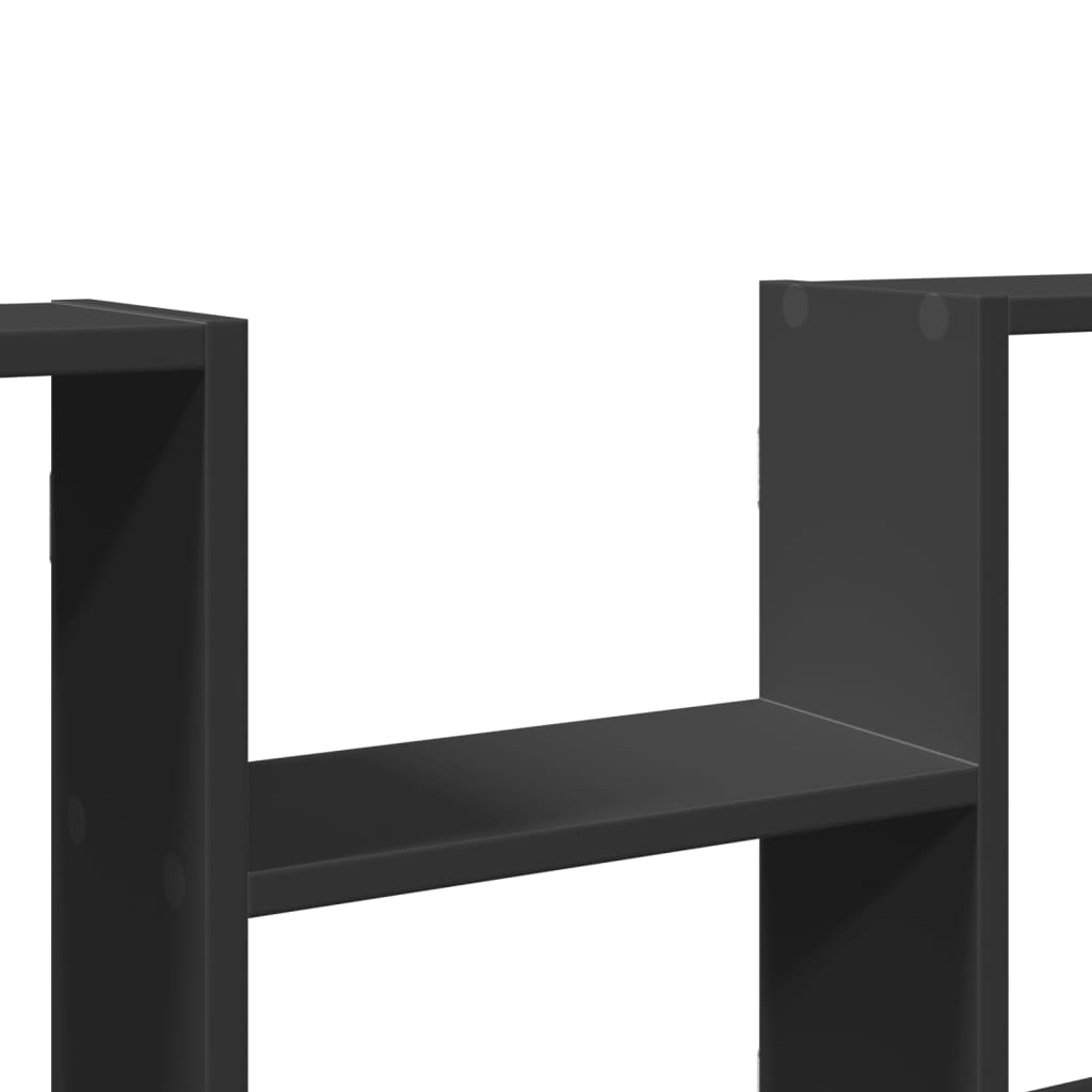 Vægreol 99x15x60 cm konstrueret træ - sort, ooo 7, 1, x - number 7.