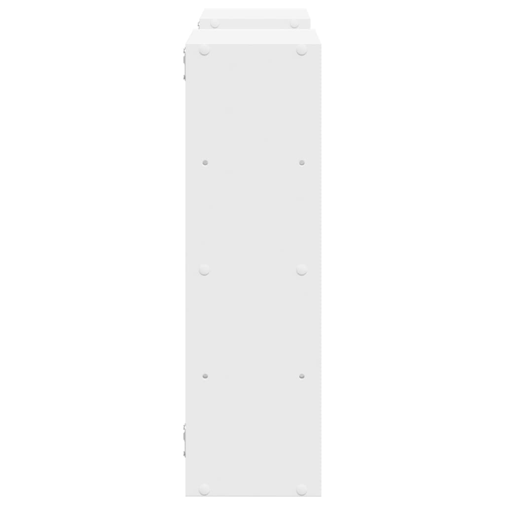 Væghylde 96x18x60 cm konstrueret træ - hvid, ooo 16, 1, x - number 5.