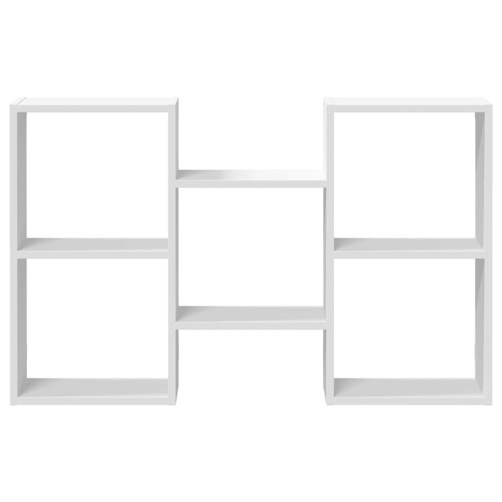 Væghylde 96x18x60 cm konstrueret træ - hvid, ooo 16, 1, x - number 4.