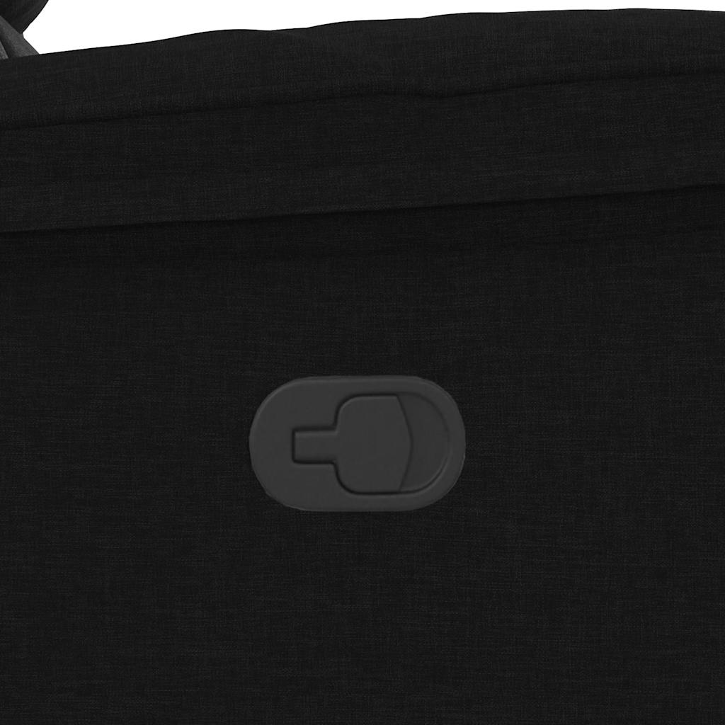 Massagestol stof - sort, 1, manuel tilbagelæningsfunktion, ja - number 10.