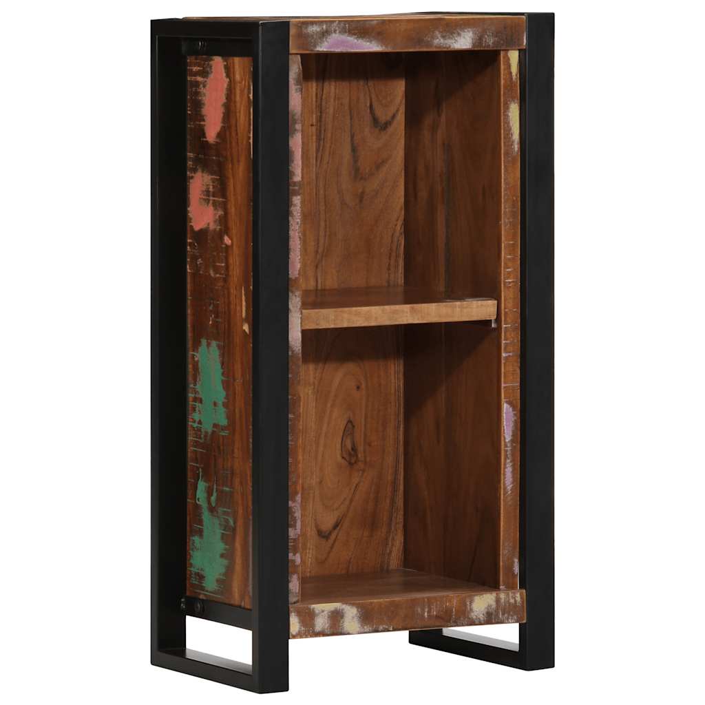 Sengebord 40x30x80 cm massivt genbrugstræ - number 1.