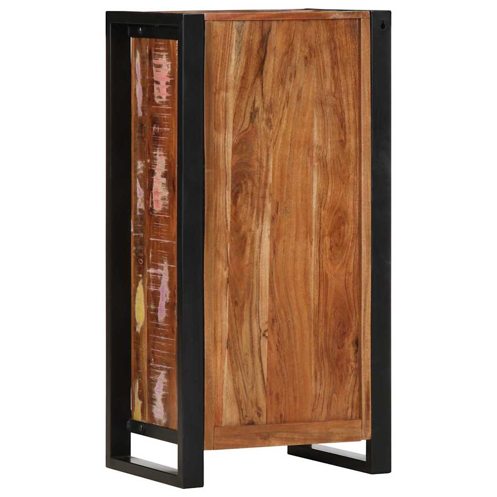 Sengebord 40x30x80 cm massivt genbrugstræ - number 4.