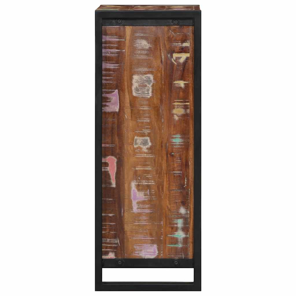 Sengebord 40x30x80 cm massivt genbrugstræ - number 3.