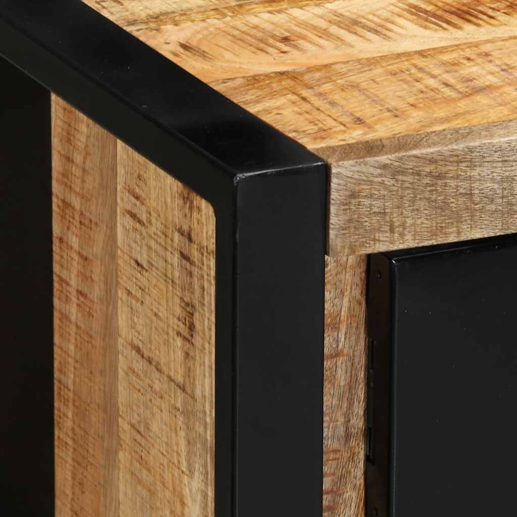 Tv-bord 100x30x35 cm - ooo 1, 1, massivt ru mangotræ - number 5.