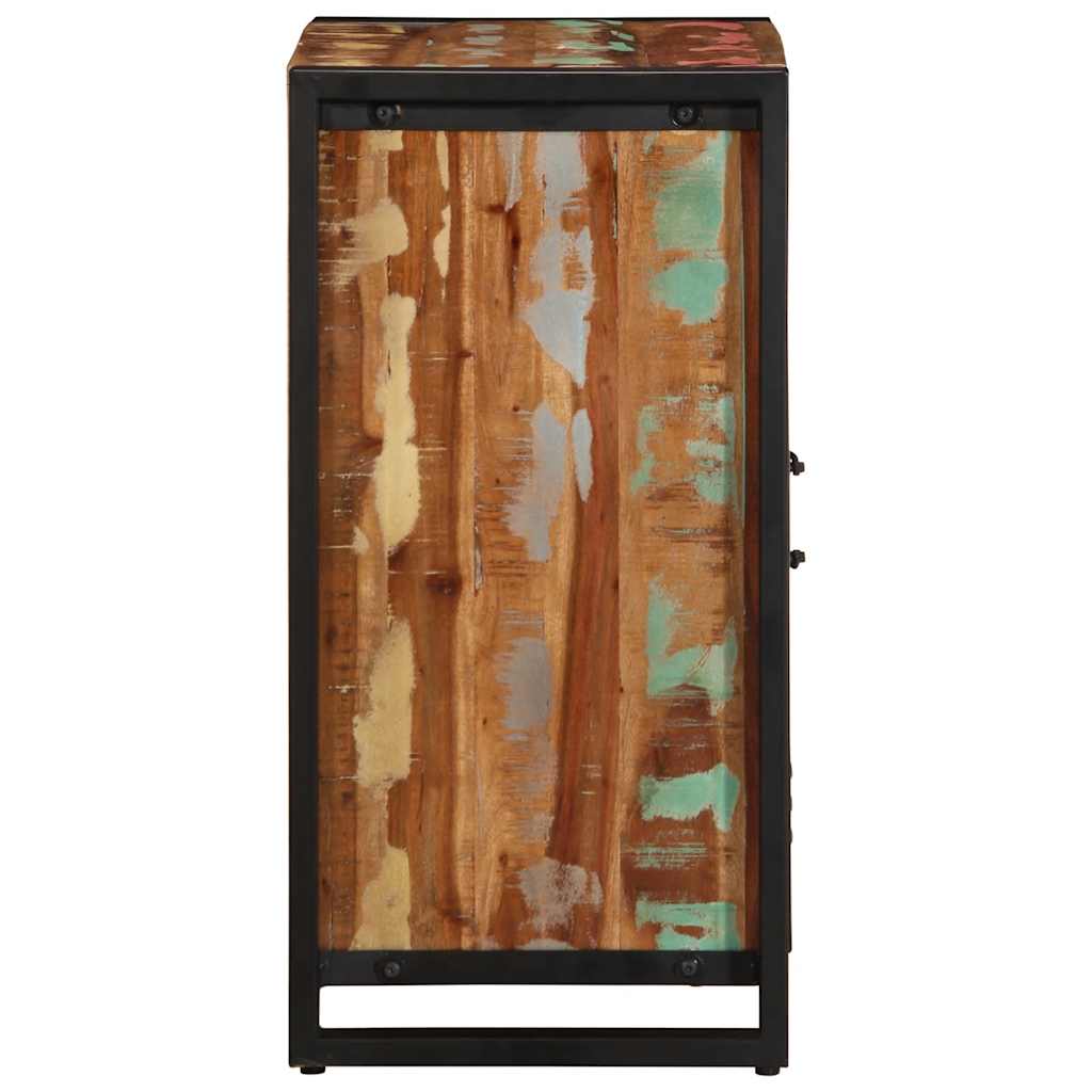 Skænk 55x35x70 cm massivt genbrugstræ - flerfarvet, 1 - number 6.