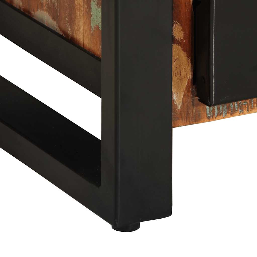 Skænk 55x35x70 cm massivt genbrugstræ - flerfarvet, 1 - number 10.