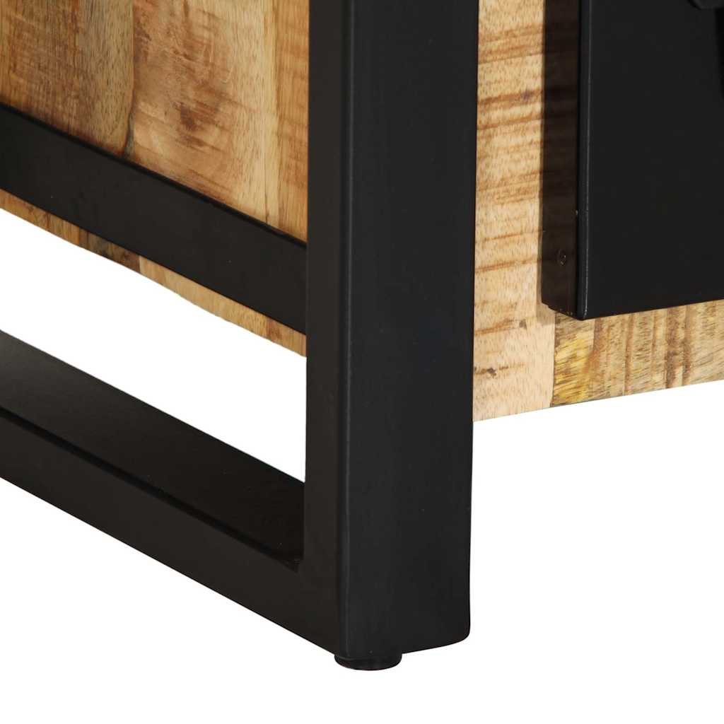 Skænk 50x35x70 cm massivt ru mangotræ - number 6.