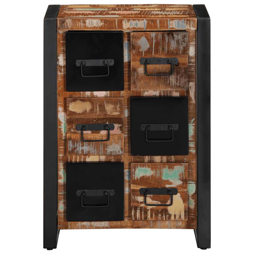 Skænk 50x35x70 cm massivt genbrugstræ - number 2.