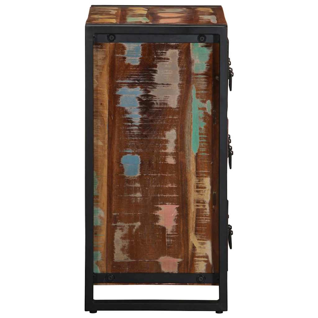 Skænk 50x35x70 cm massivt genbrugstræ - number 3.