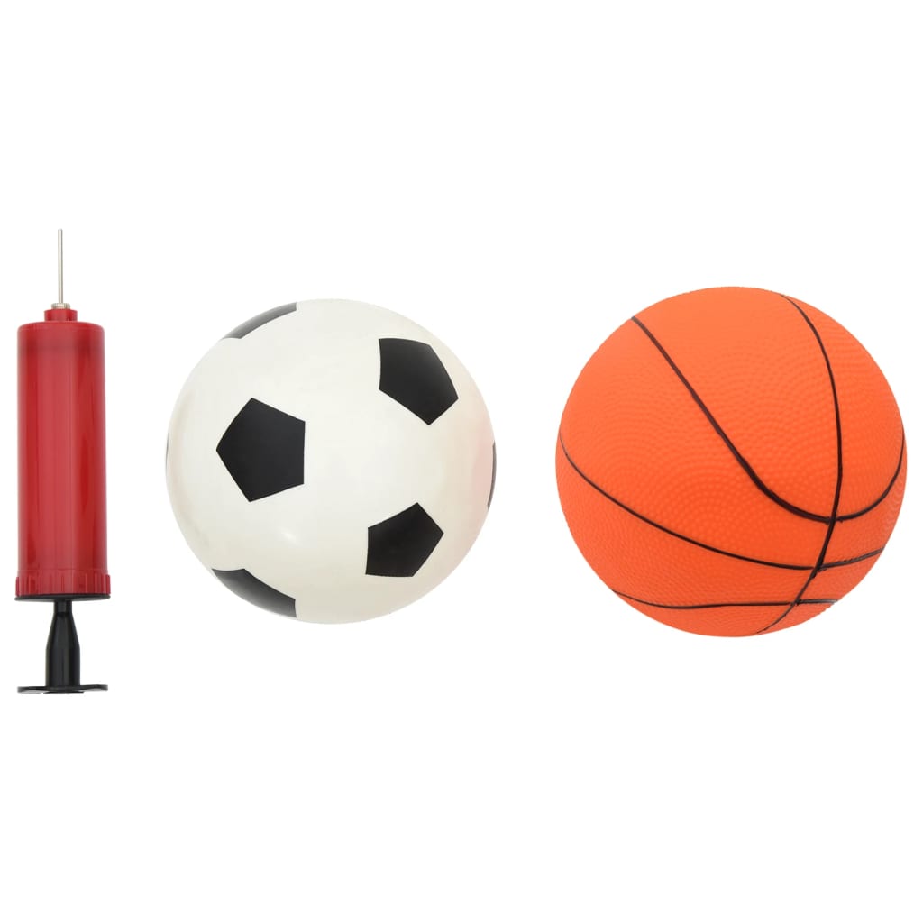 Ensemble de football et de basket pour enfants 98x50x70 cm avec ballons - number 11.