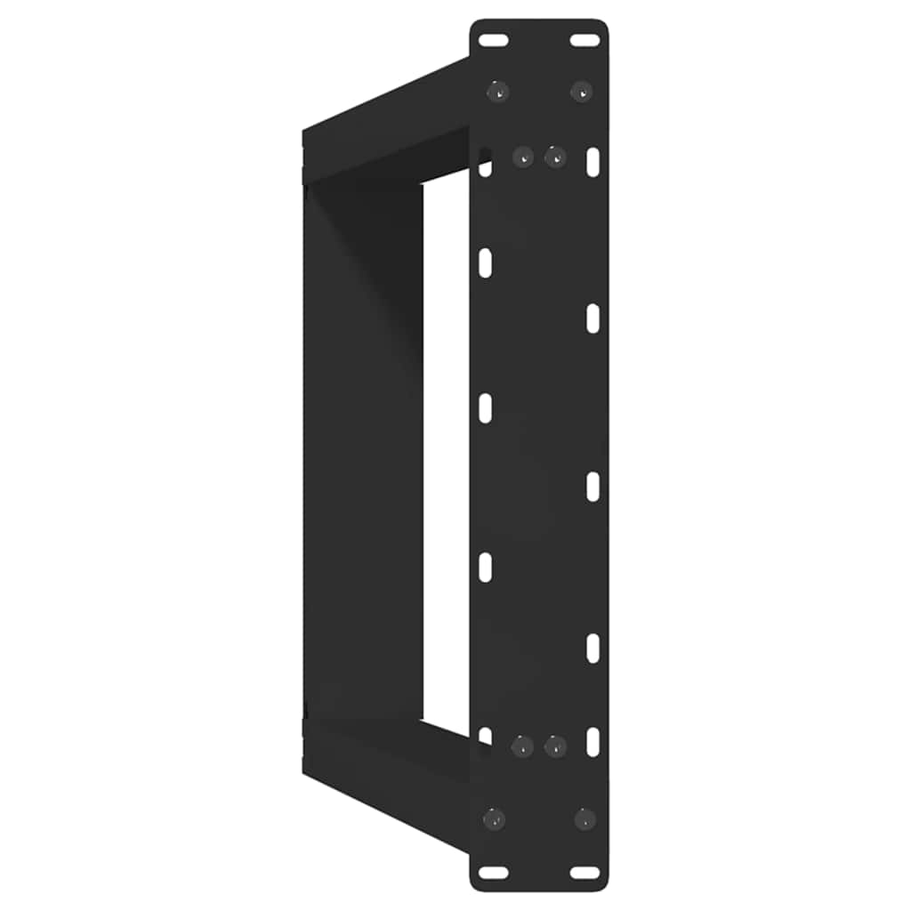 Konsollbordben u-formede 2 stk. stål - svart, 38 x (72-73) cm, 1 - number 7.