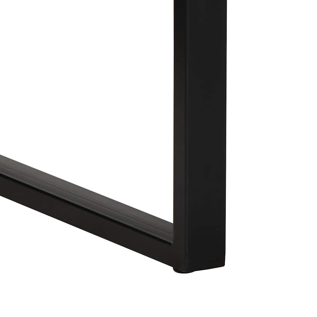 Radni stol 100x50x75 cm višebojno masivno reciklirano drvo - number 8.