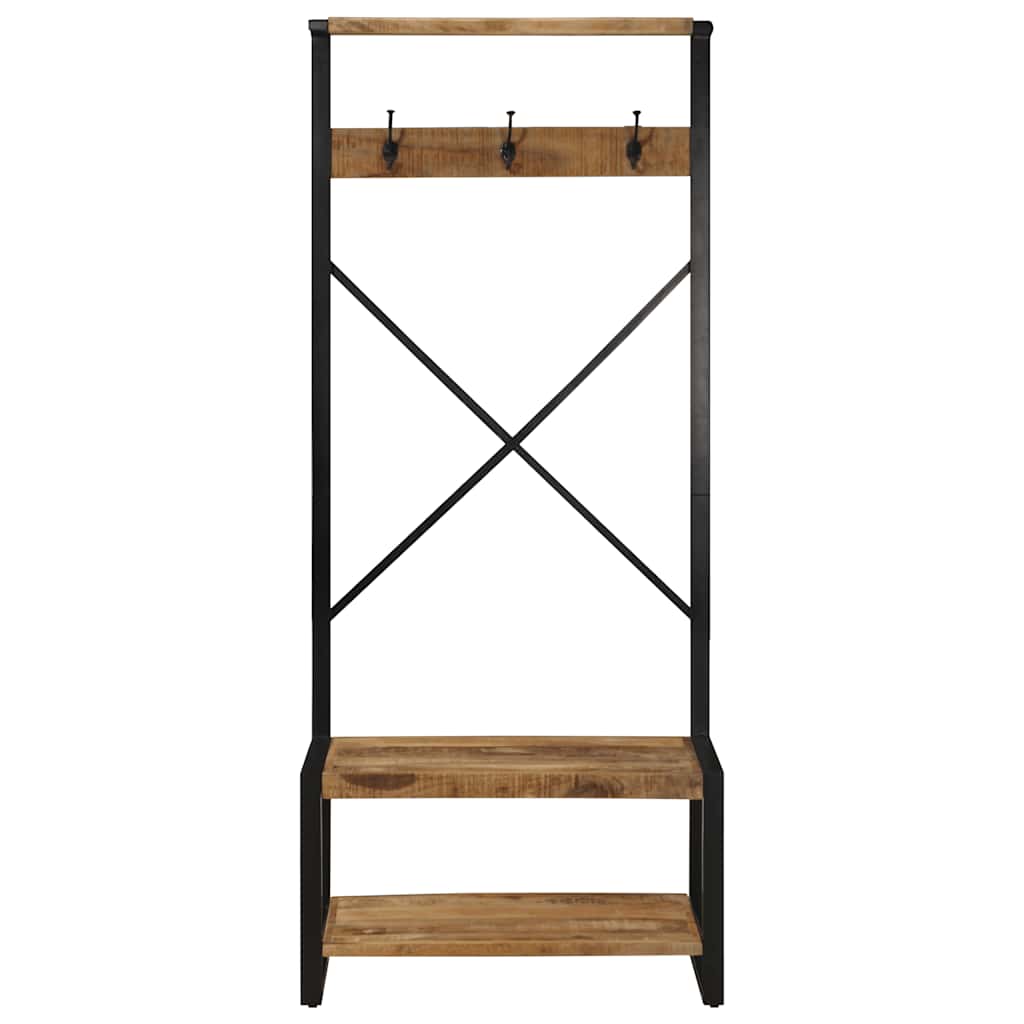 Klær rack 80x40x190 cm solid ru mango tree - number 2.