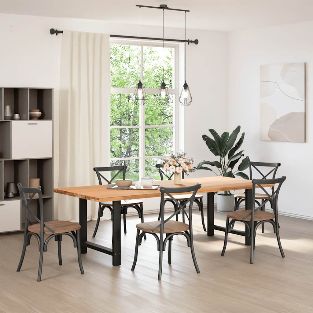 Sofabordben stk. stål - sort, 70 x (72-73) cm, 2, 1 - number 3.