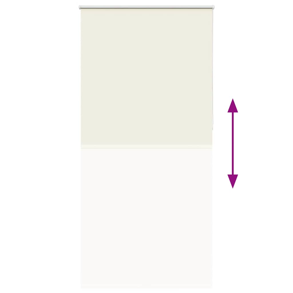 Rolling curtain dealing 95x230 cm fabric width 90.7 cm polyester - raw white, 230 cm, 95 cm - number 5.