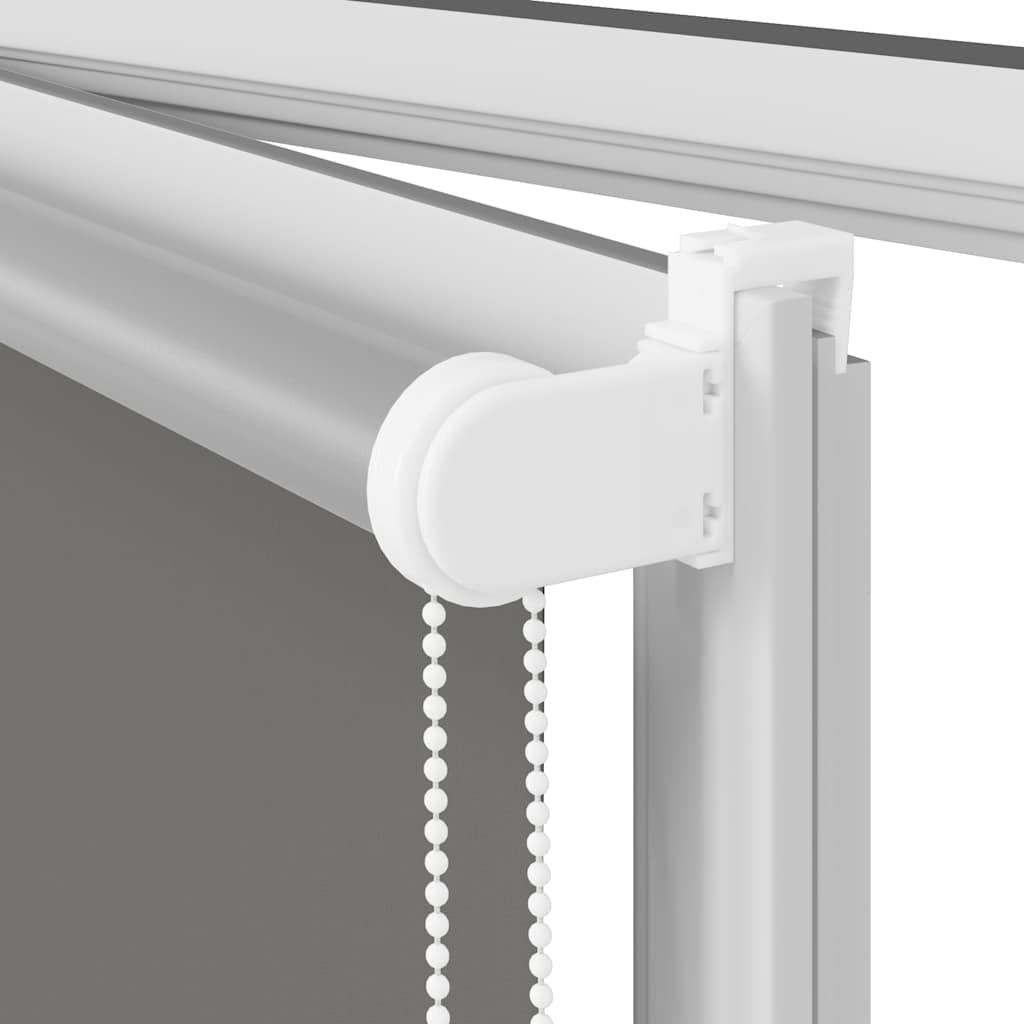 Rideau roulant trafic de 160x150 cm largeur de tissu 156,6 cm polyester - gris, 150 cm, 160 cm - number 12.