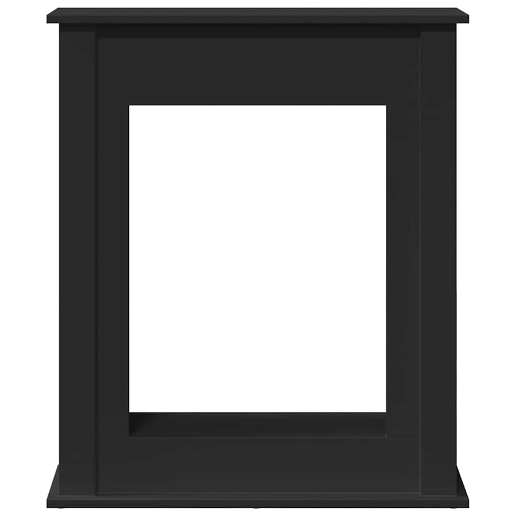 Insert pour cheminée 75x20x87,5 cm contrecollé en bois - chêne brun - number 4.