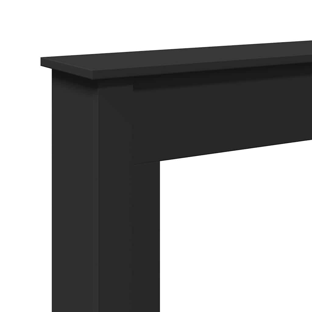 Insert pour cheminée 75x20x87,5 cm contrecollé en bois - chêne brun - number 7.