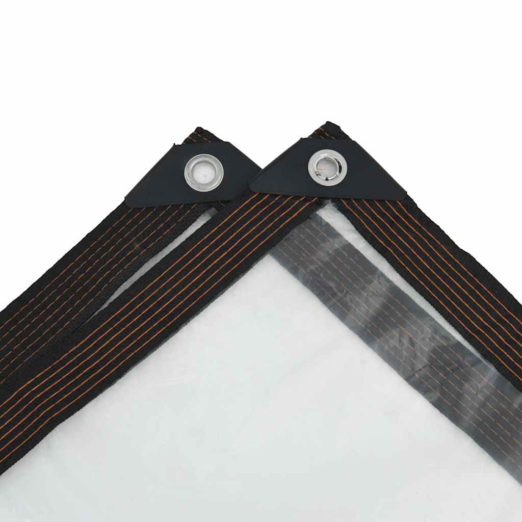 Klar presenning med öglor polyeten - 1,8 x 8 m - number 6.