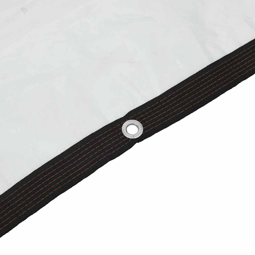 Klar presenning med öglor polyeten - 1,8 x 8 m - number 8.