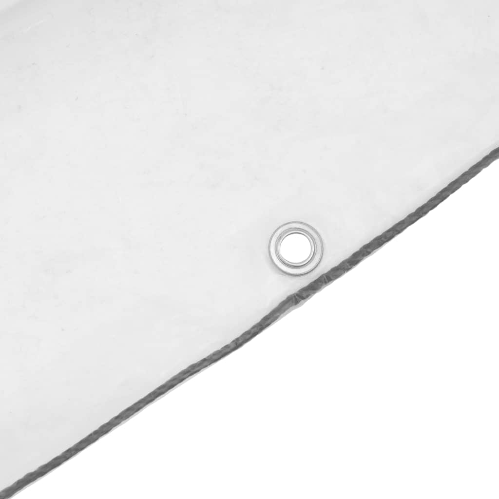 Klar presenning med ögonpolyeten - 2 x 8 m, 1 - number 7.