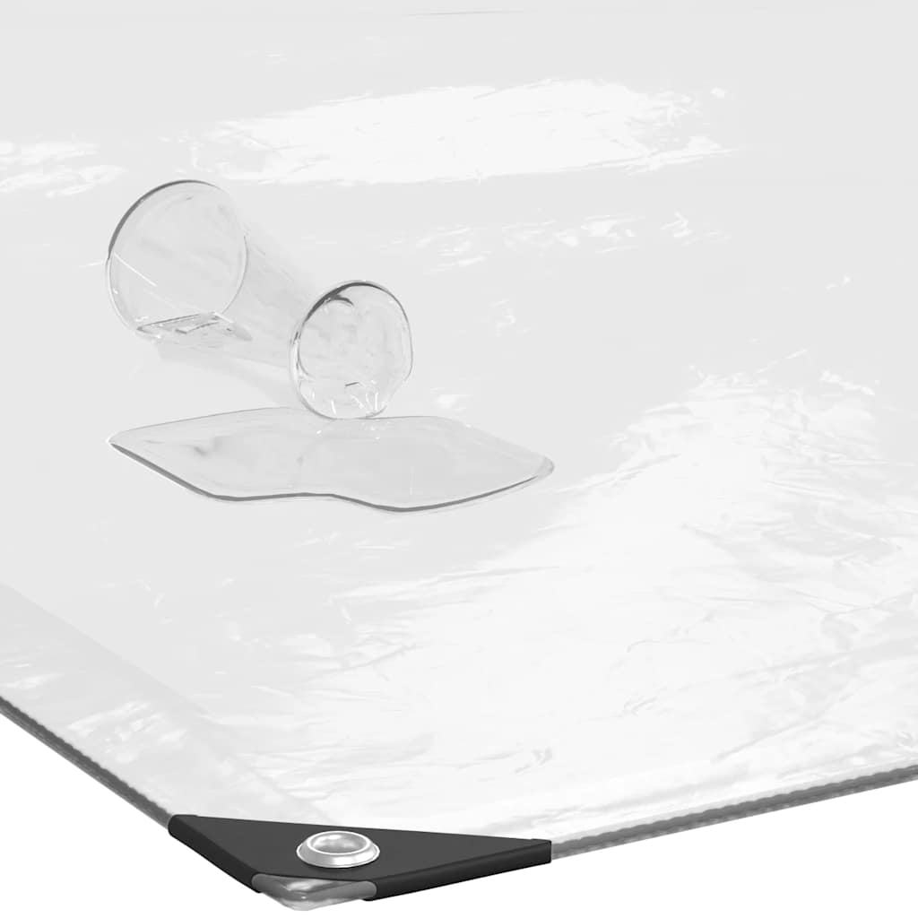 Klar presenning med ögonpolyeten - 1 x 6 m, 1 - number 6.