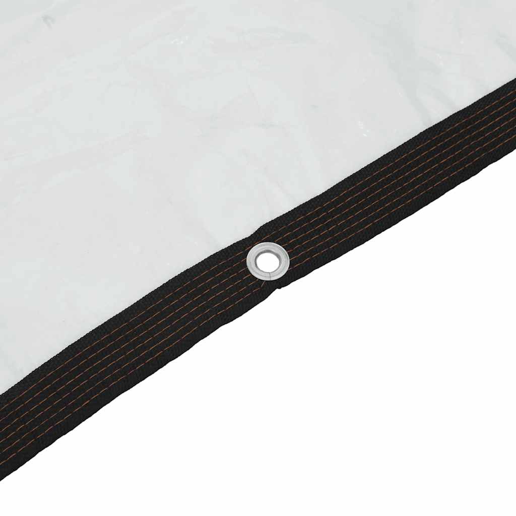 Klar presenning med ögonpolyeten - 3 x 8 m, 1 - number 7.