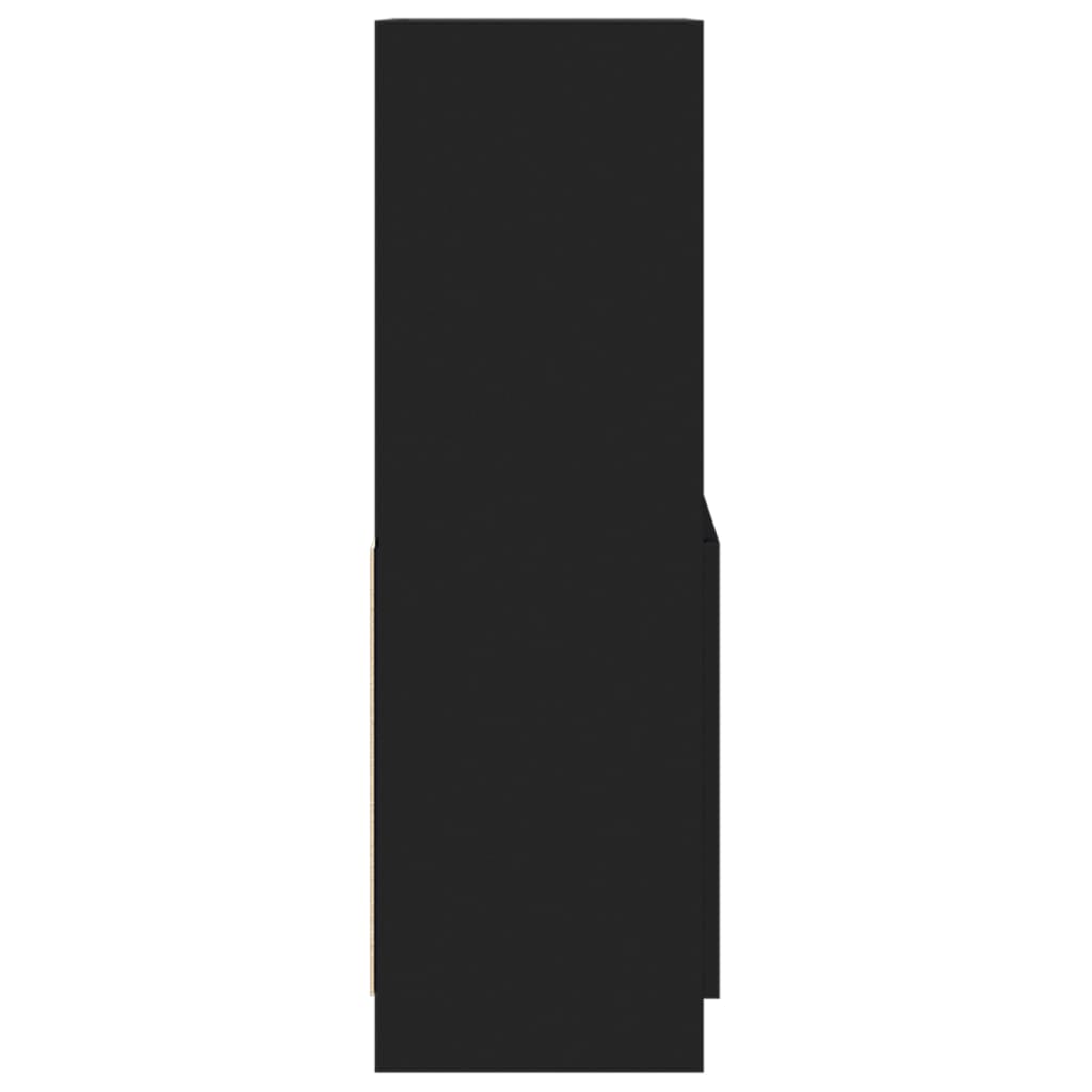 Ormarić 63x33x100 cm konstruirano drvo - crni, 1, 100 cm, 63 cm - number 6.