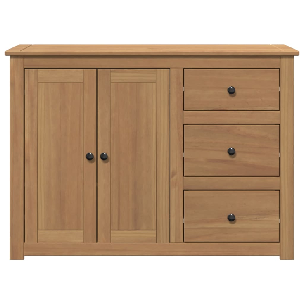 Sideboard with drawers panama 112x40x80 cm solid pine - number 4.