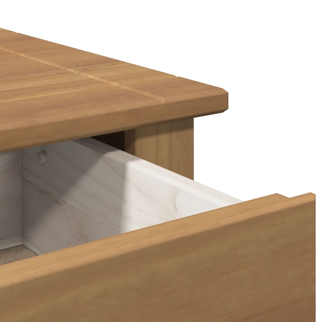 Noćni ormarić panama 46x40x57 cm puna borovina - number 9.