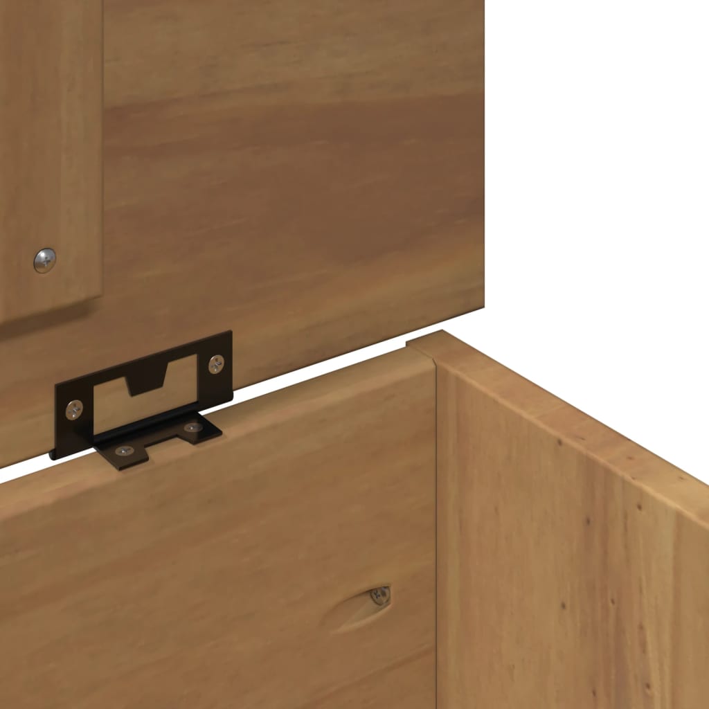 Škrinja s poklopcem panama 79x42x46 cm puna borovina - number 8.