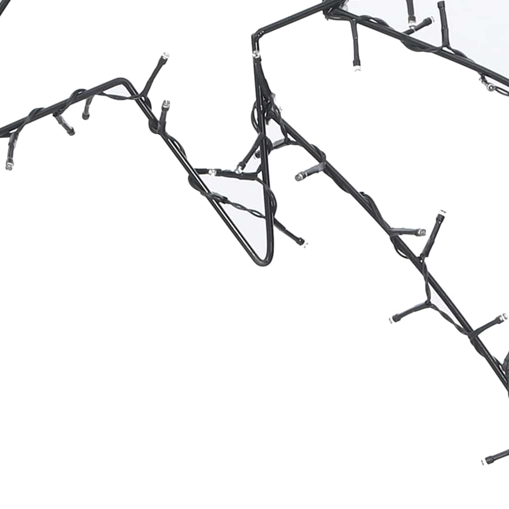 Guirlande lumineuse de noël silhouette étoile filante 80 led blanc chaud - 29 x 61 cm, 1 - number 6.