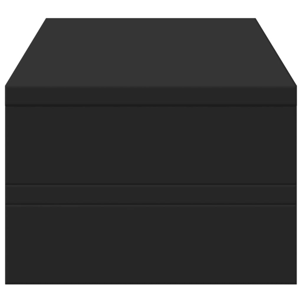 Držač ekrana 54x22x15 cm izrađeno drvo - crni - number 5.