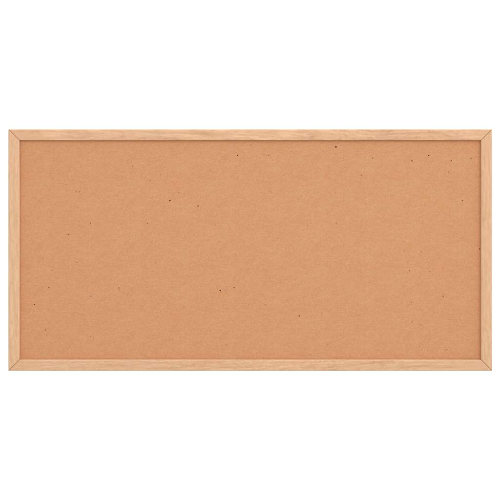 Tablero de corcho con marco de pino sólido - 60 x 30 cm, placa de corcho - number 3.
