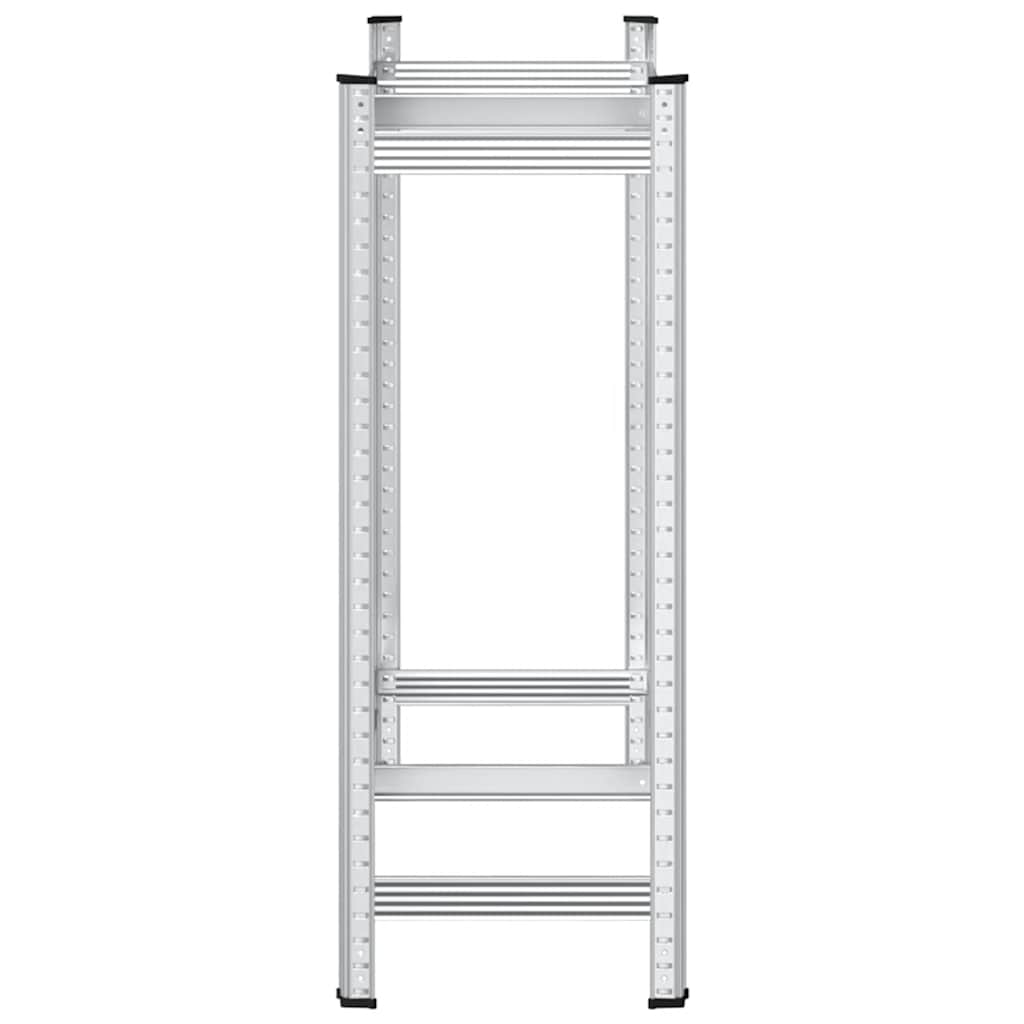 2-slojna polica za gume čelično srebrna - 110 x 40 x 109 cm, 1 - number 5.