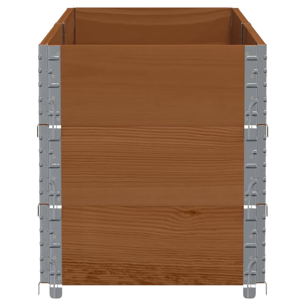 Kutija za žardinjeru 150x50 cm puna bora smeđa - prirodna boja, 100 x 50 x 41 cm, 1 - number 4.