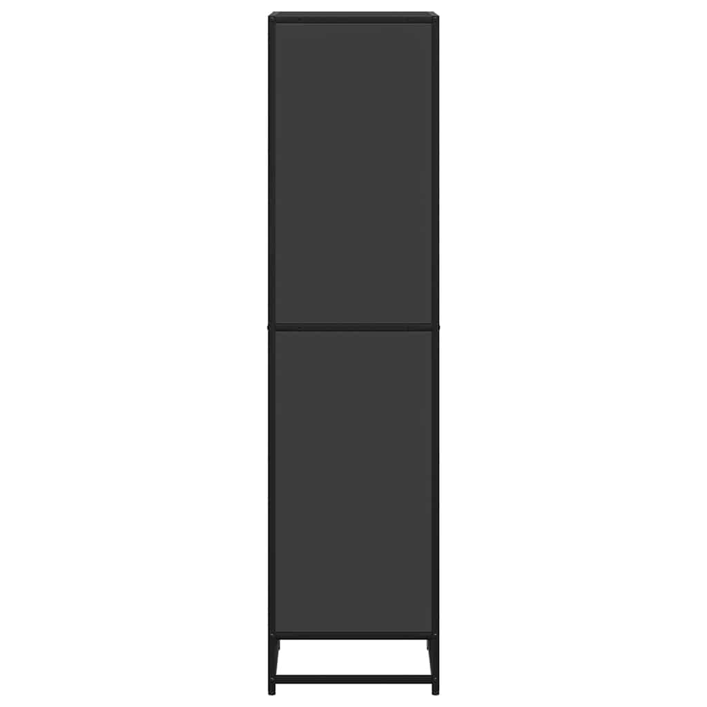 Bogreol 40x35x139 cm konstrueret træ - sort, 1, 139 cm, 40 cm - number 5.