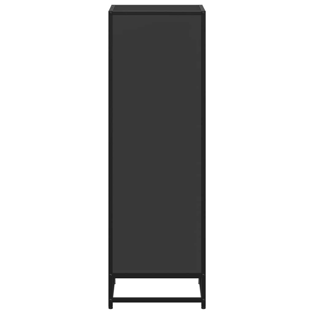 Bogreol 40x35x107,5 cm konstrueret træ - sort, 1, 107.5 cm, 40 cm - number 5.