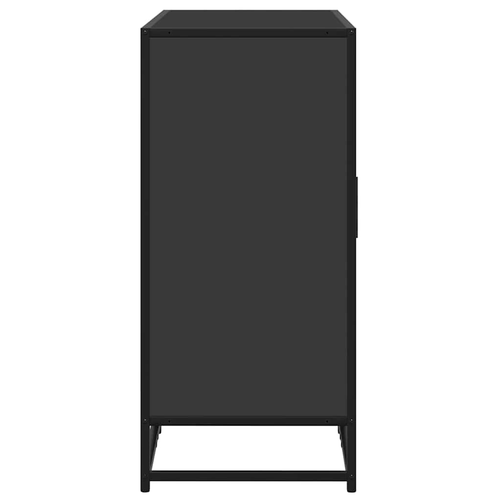 Skænk 92x35x76 cm konstrueret træ - sort, 1 - number 5.