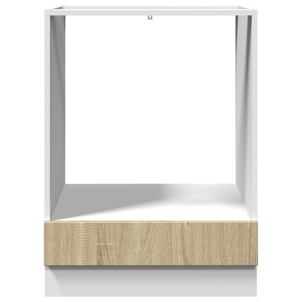 Ovnskab 60x46x81,5 cm konstrueret træ - sonoma-eg, ooo 1, ooo 2, ooo 3 - number 5.