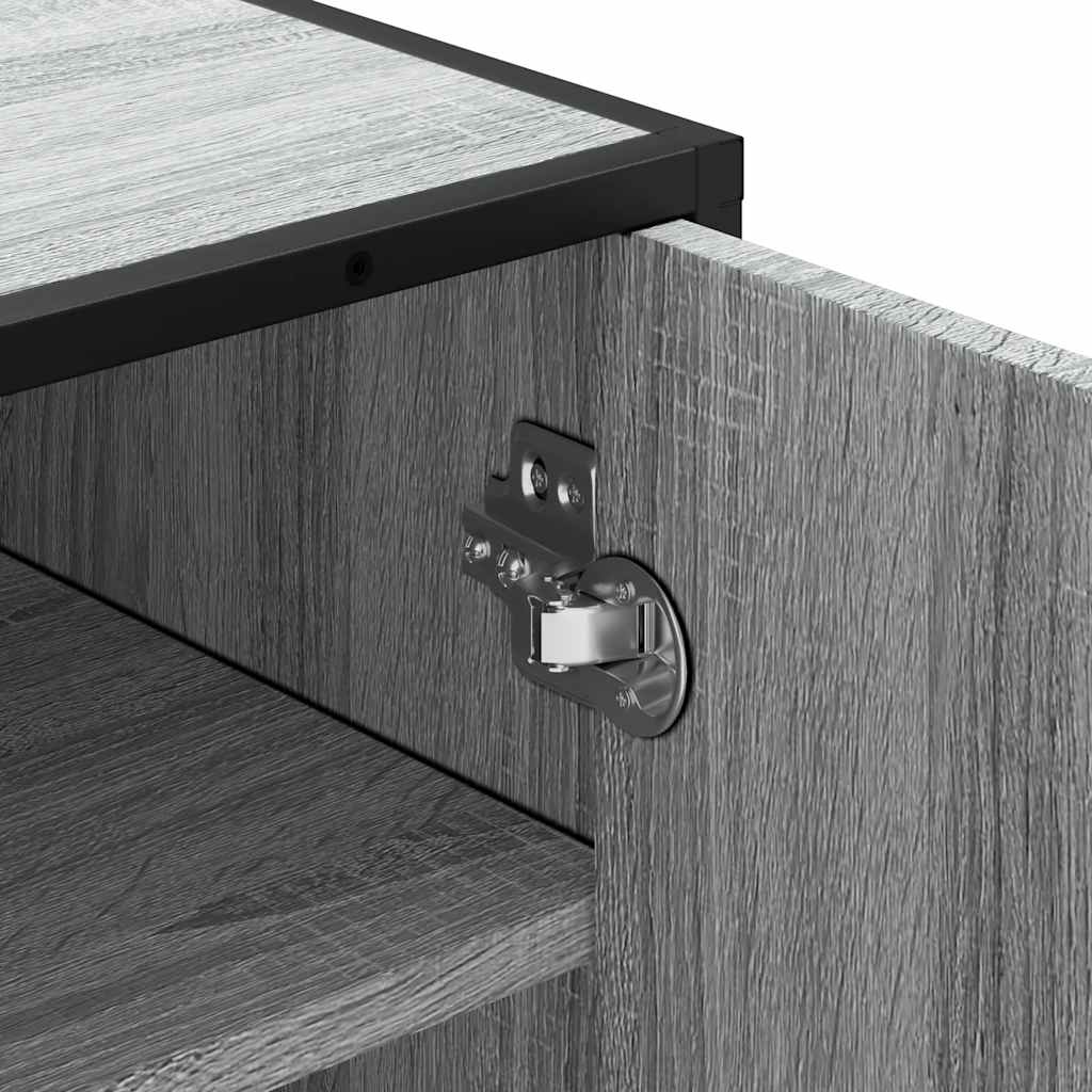 Stalak za cipele 48x38x97,5 cm konstruirano drvo siva - sivi sonoma hrast, 4, 1 - number 9.