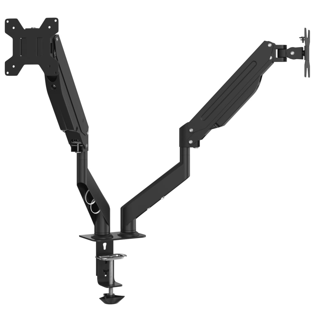 Supporto doppio schermo max. schermo 27" 20 kg misura vesa 75/100 mm - number 2.