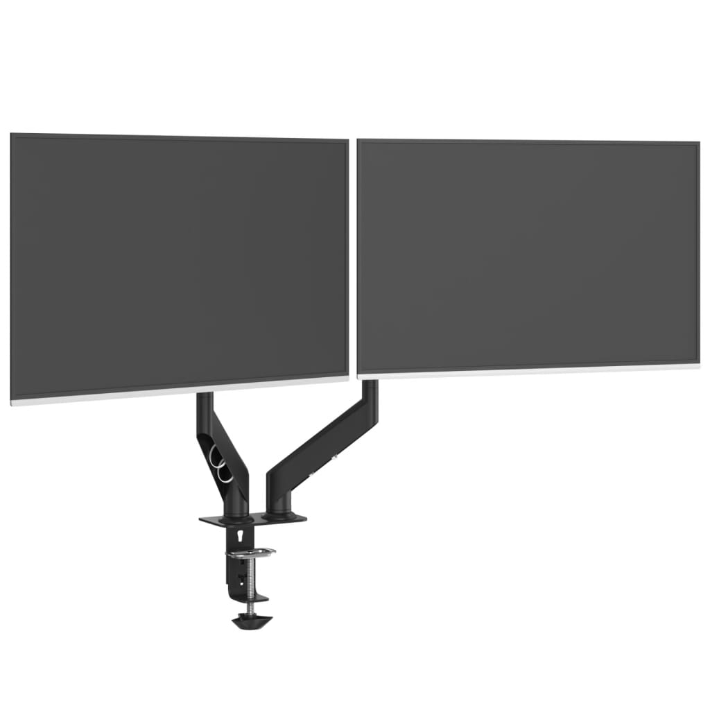 Supporto doppio schermo max. schermo 27" 20 kg misura vesa 75/100 mm - number 4.