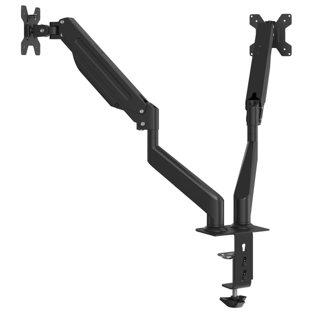 Supporto doppio schermo max. schermo 27" 20 kg misura vesa 75/100 mm - number 7.